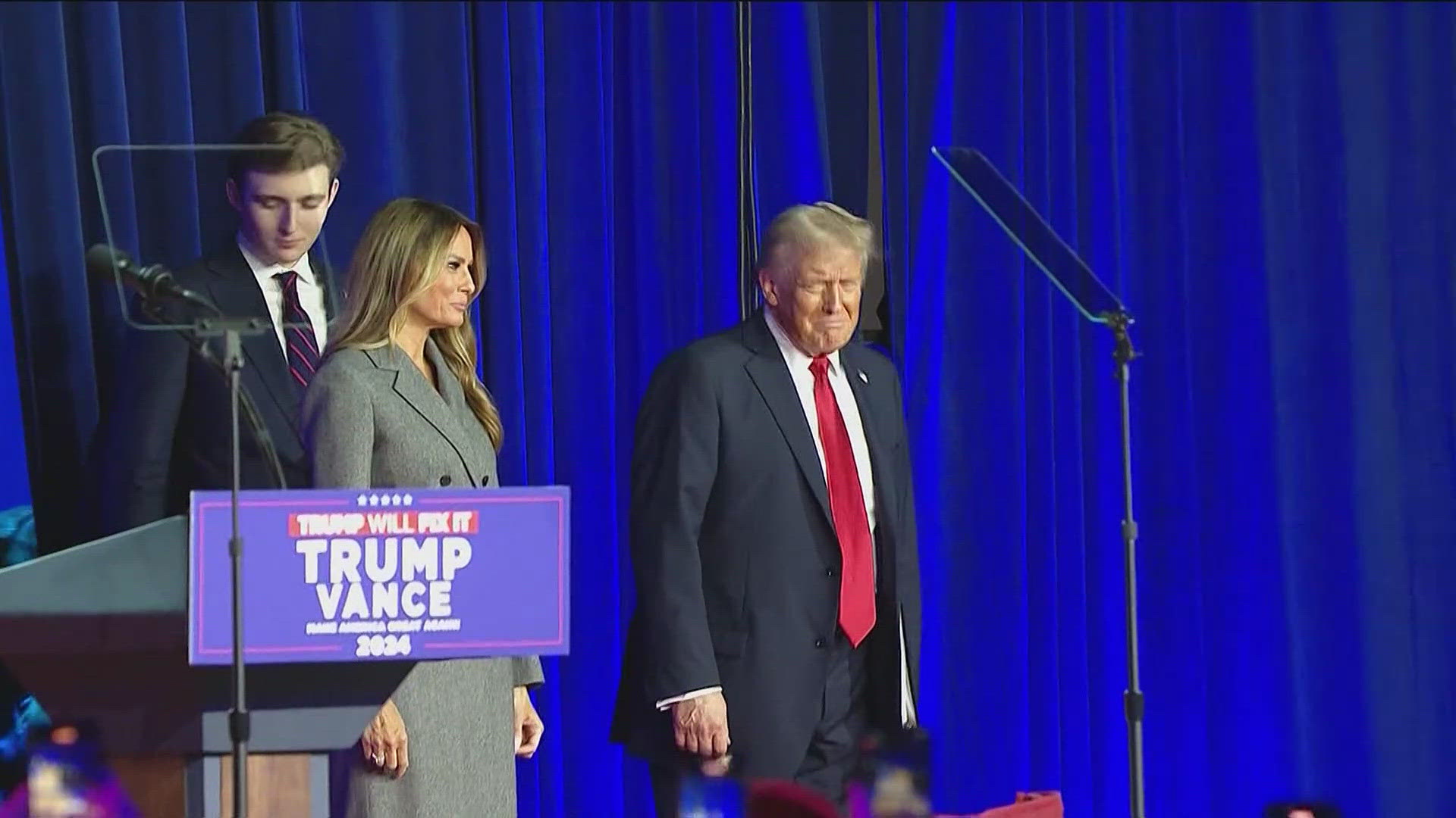 Republicans aligned with Trump in Georgia reacted in a celebratory mood. 