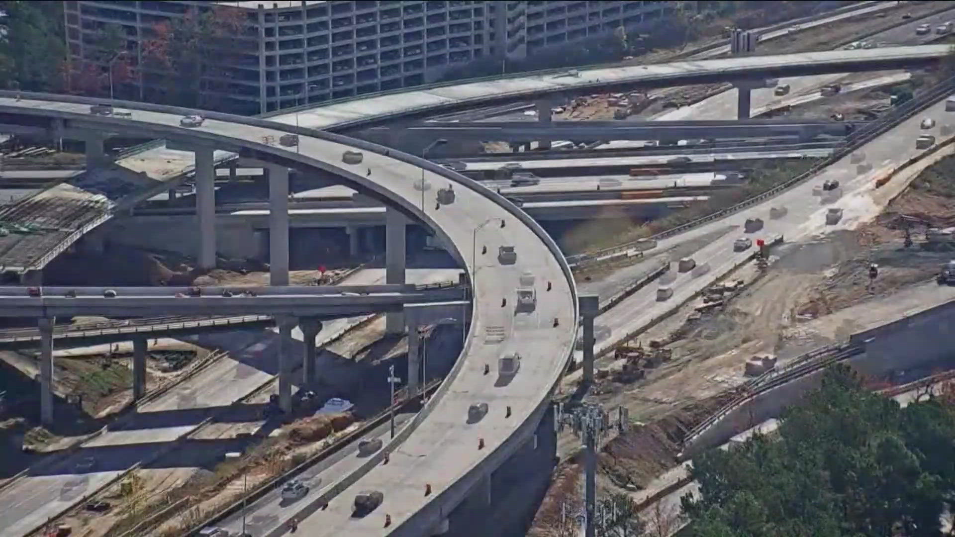 The massive $80-million project to overhaul the interchange of Interstate 285 and Georgia 400 has reached its final phase, and drivers are eager to see it end.