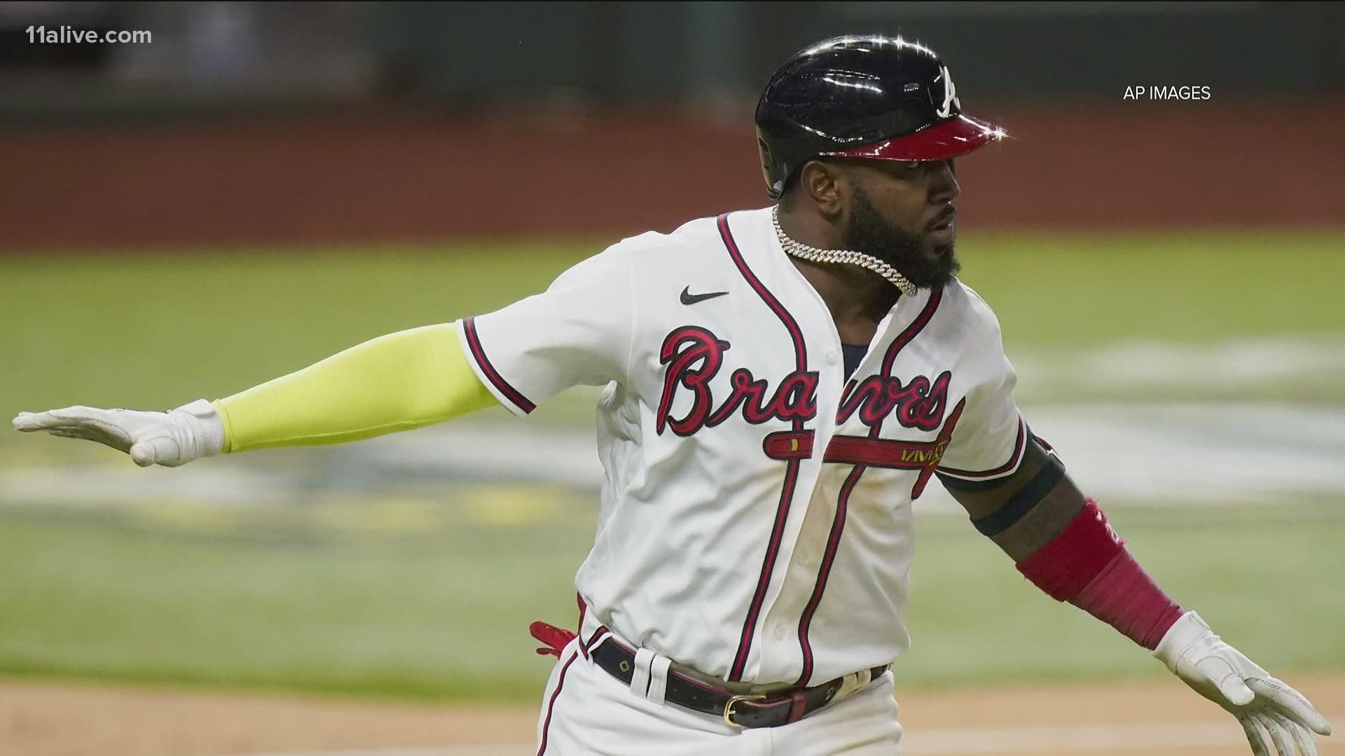 One of Atlanta's newest - and best - hitters appears to have a strong future with the Braves following a contract announcement by the ball club on Friday night.