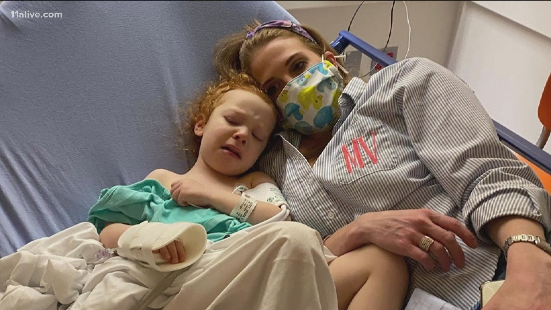 3-year-old Vivian is recovering after suffering a life threatening disease caused by COVID-19.