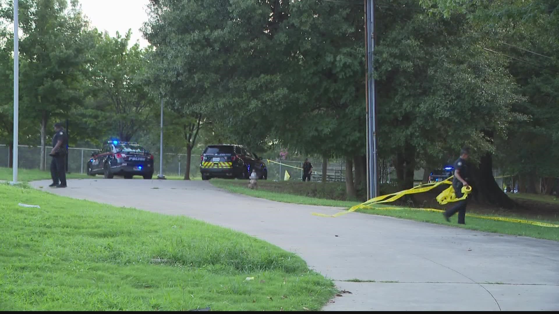 Atlanta’s Interim Police Chief confirmed Tuesday that investigators are looking for at least two possible shooters who opened fire at Rosa L. Burney Park Sunday.