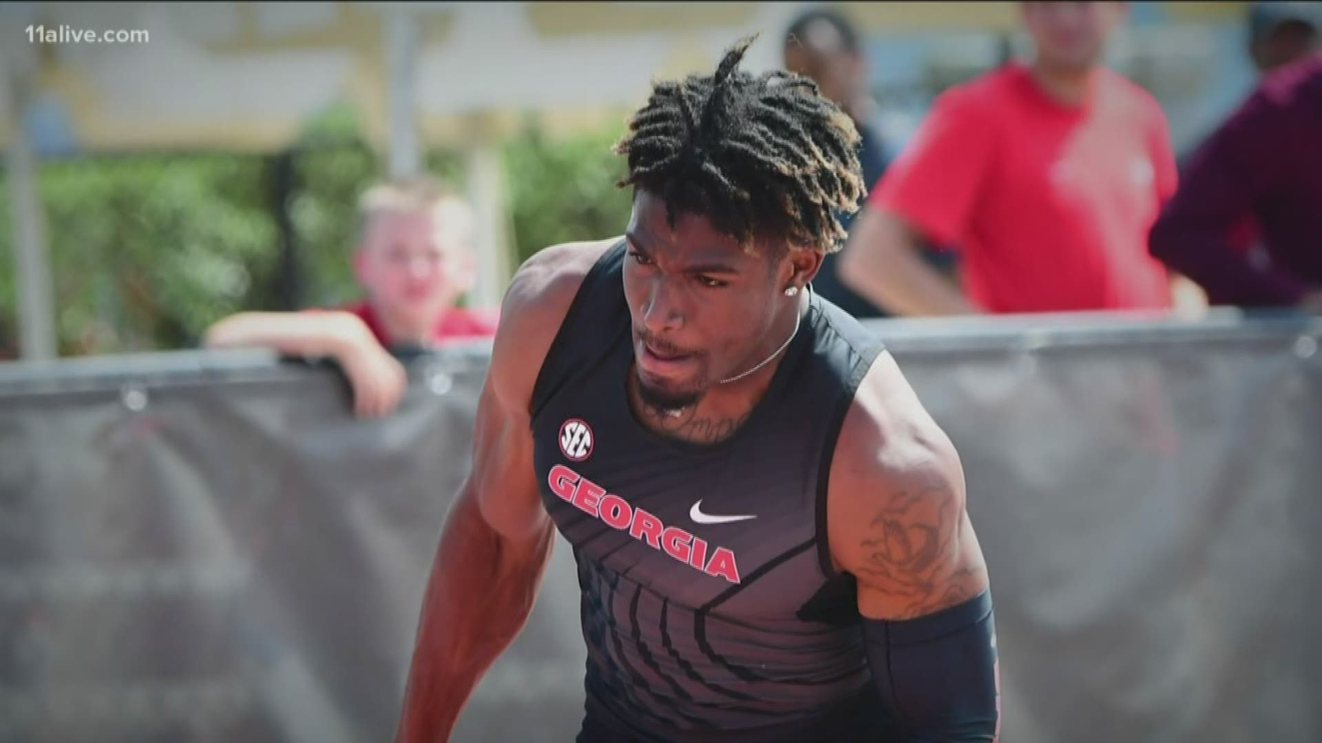 11Alive's Nick Sturdivant catches up with Elija Godwin, who is about to run in his first meet, less than a year since a frightening incident.