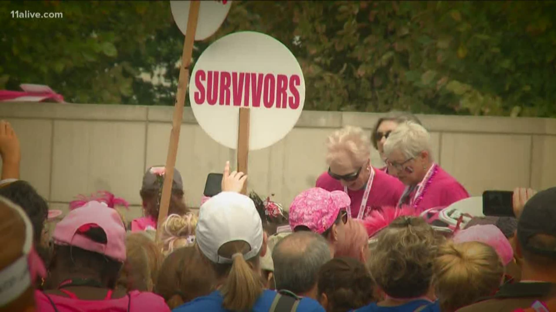 Walkers raised more than $1 million over the weekend. It's the event's 17th year.