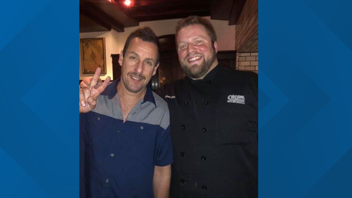 Adam Sandler Dines on Filet in Buckhead, 11Alive