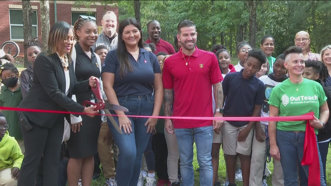 Atlanta elementary school celebrates opening of new outdoor learning ...