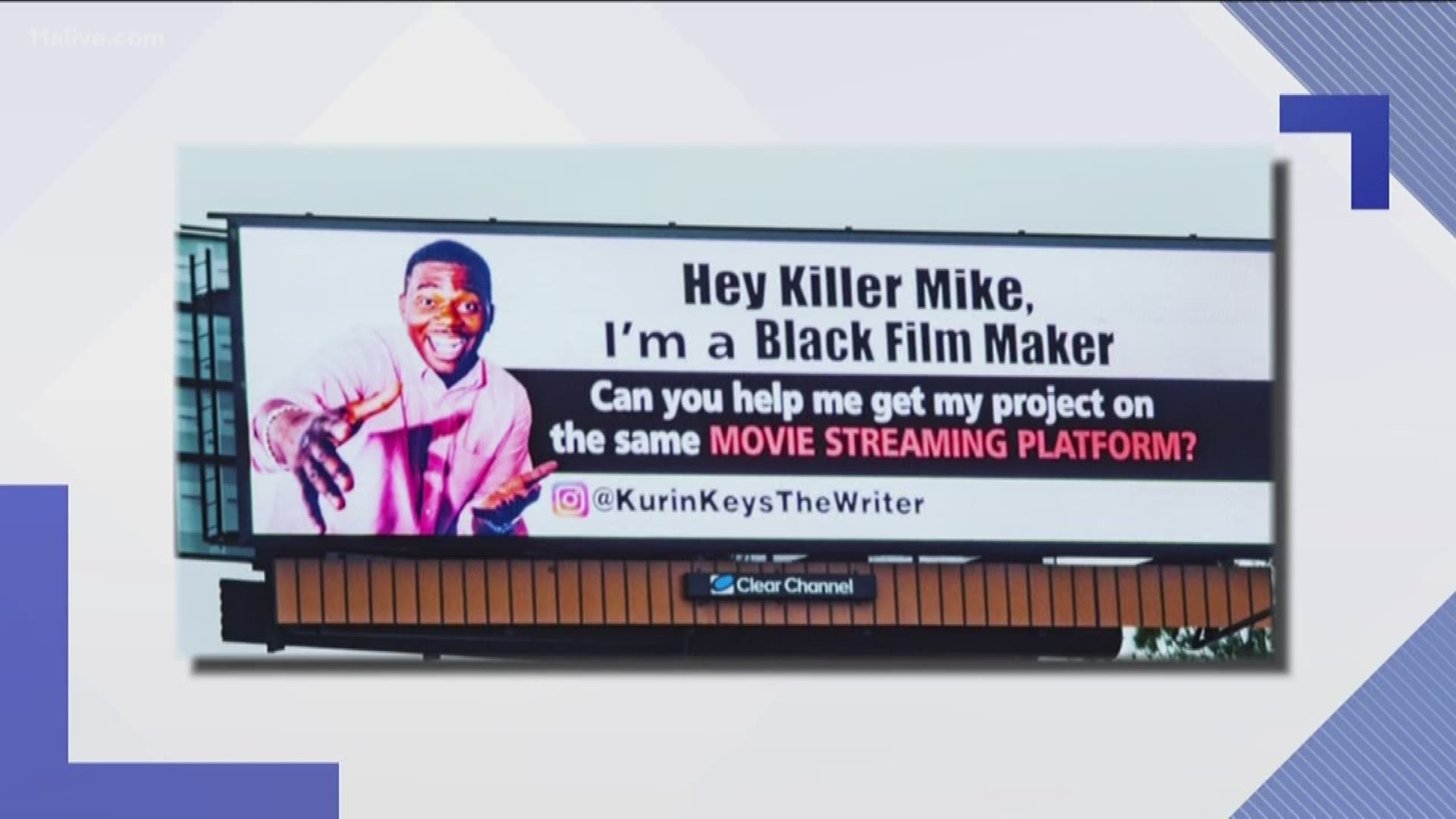 "Hey Killer Mike, I'm a Black Film Maker. Can you help me get my project on the same movie streaming platform?" the message reads.