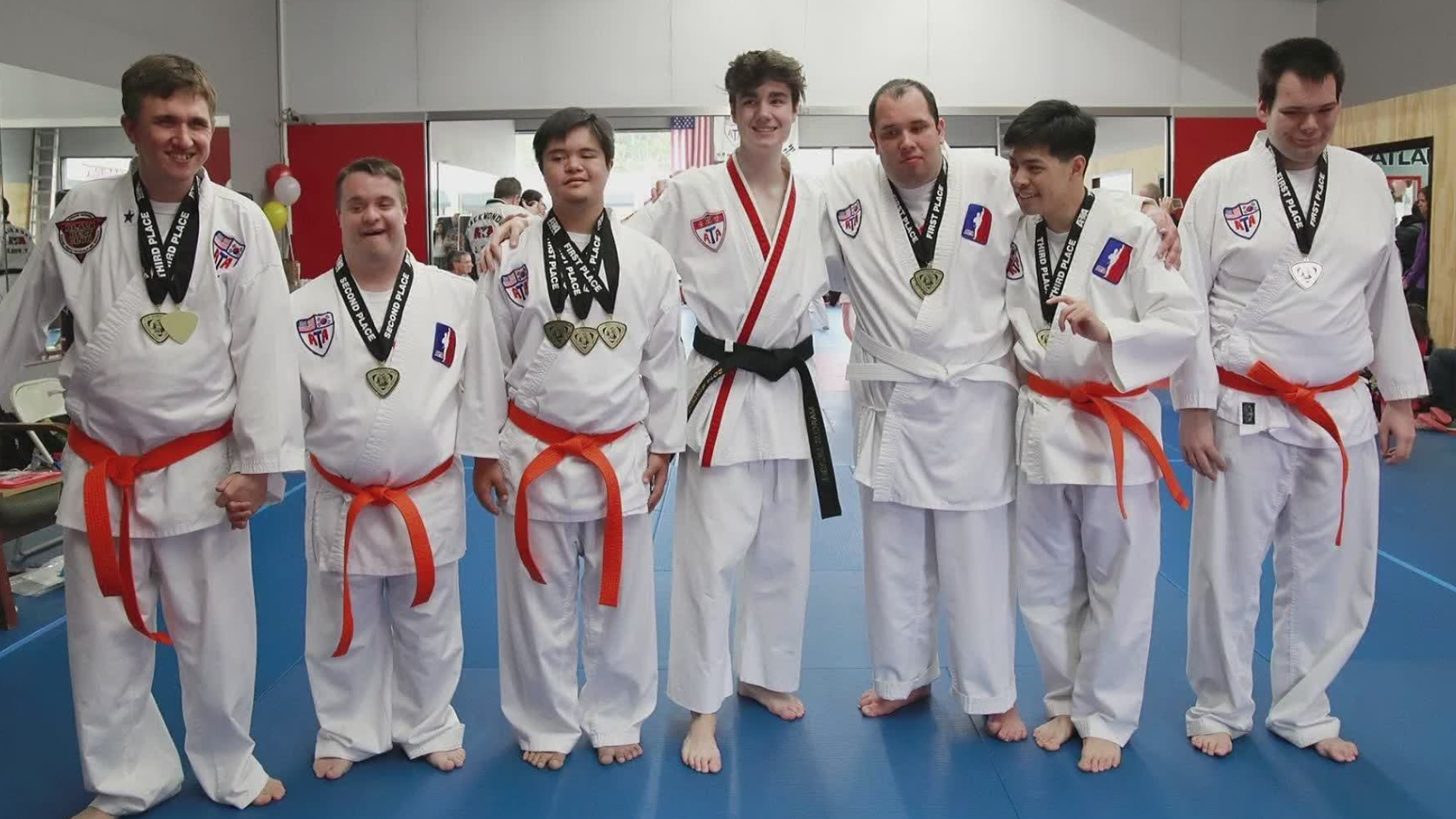 For the past seven years, Marcus McAbee has spent every Friday night teaching a group of young adults with special needs taekwondo.