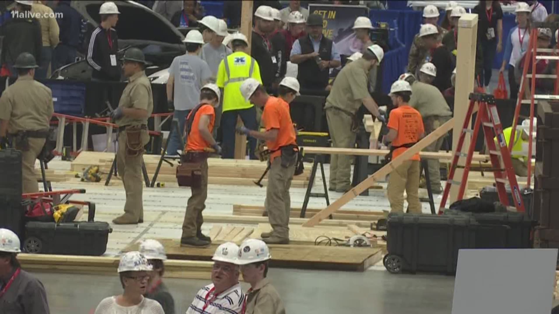 The 15th annual Georgia Career Expo was held at the International Convention Center.