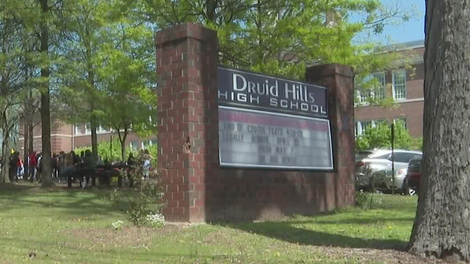 The school board is dishing out fifty million dollars to repair and improve Druid Hills high school.