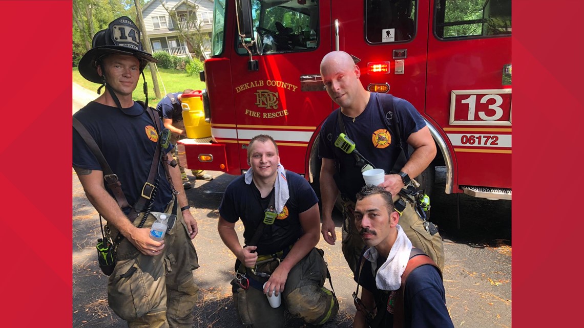 DeKalb firefighter rescues woman from house fire | 11alive.com