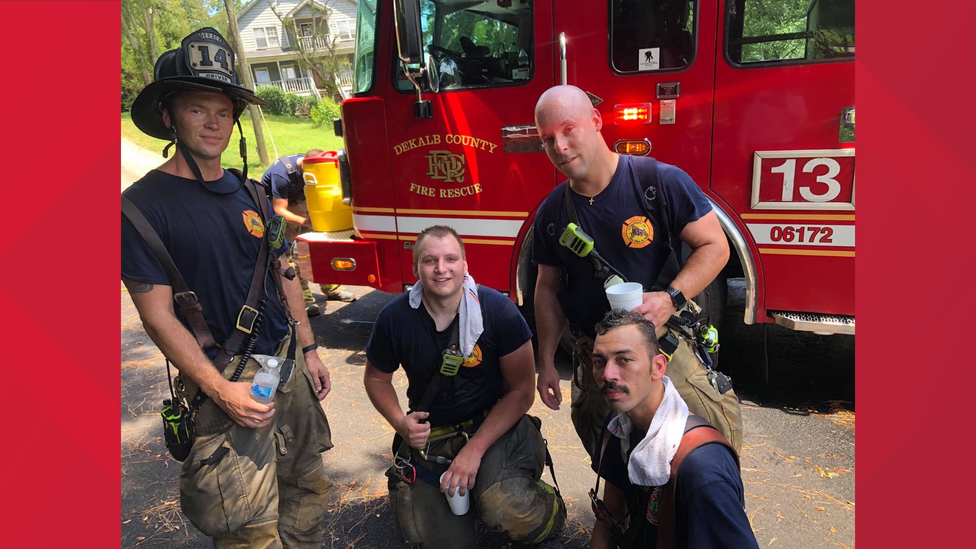 Dekalb Firefighter Rescues Woman From House Fire Alive Com