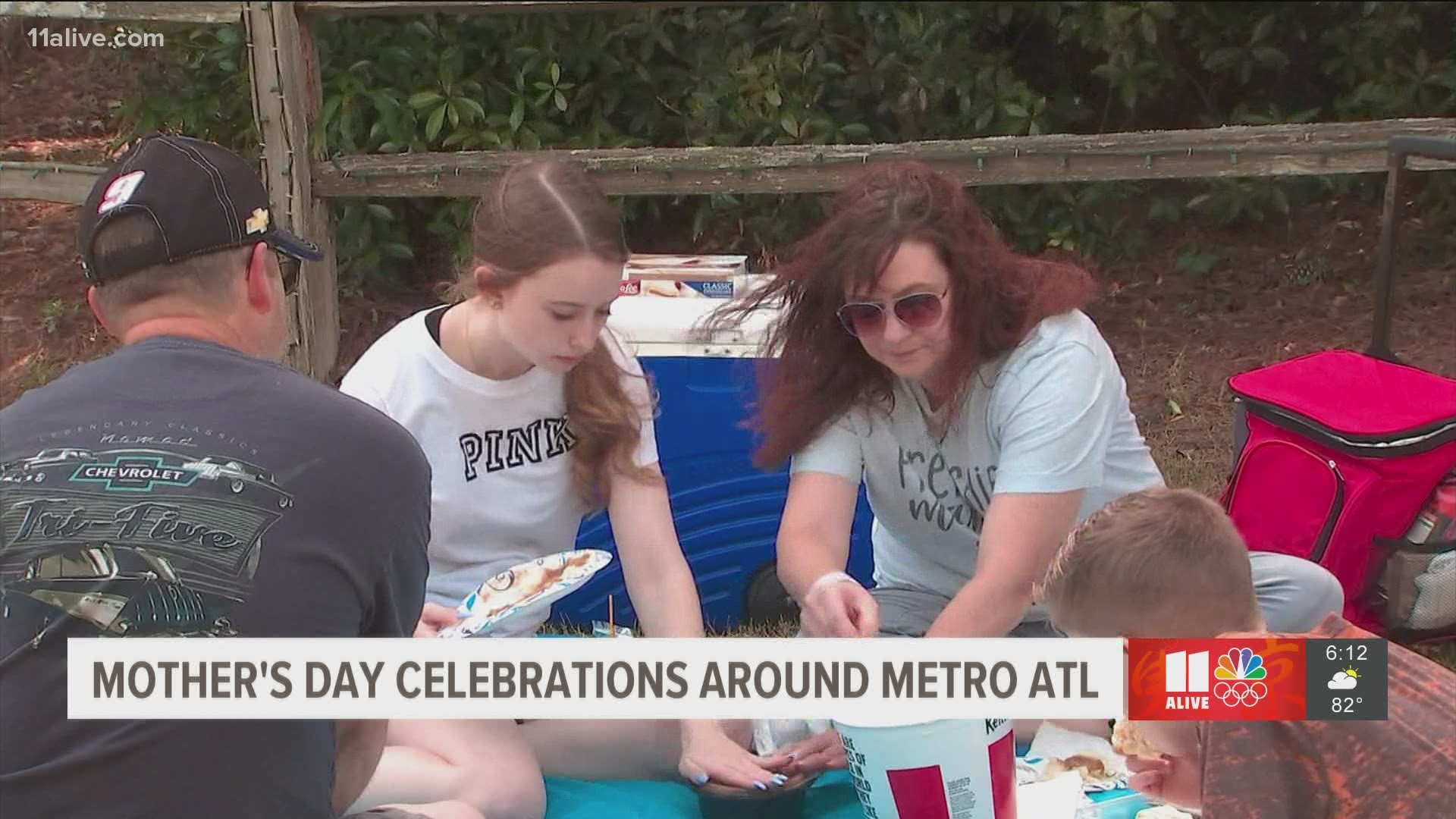 There were several ways to celebrate mom around metro Atlanta on Sunday.