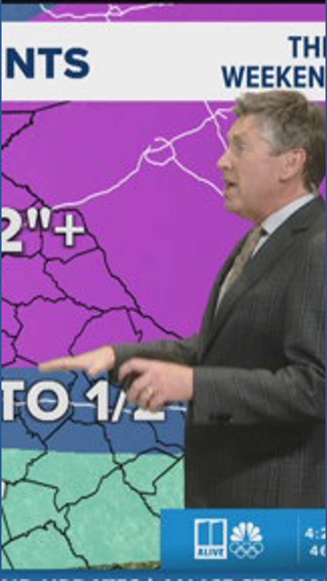 Winter storm update at 4:30pm | Tracking winter weather entering north ...