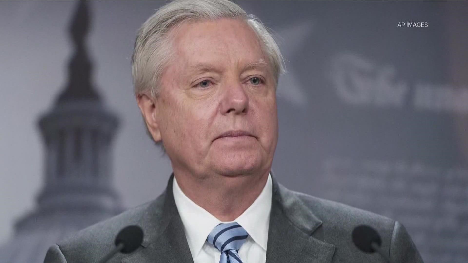 Fani Willis has a deadline Thursday to tell the high court why Sen. Lindsey Graham should have to answer the grand jury's questions.