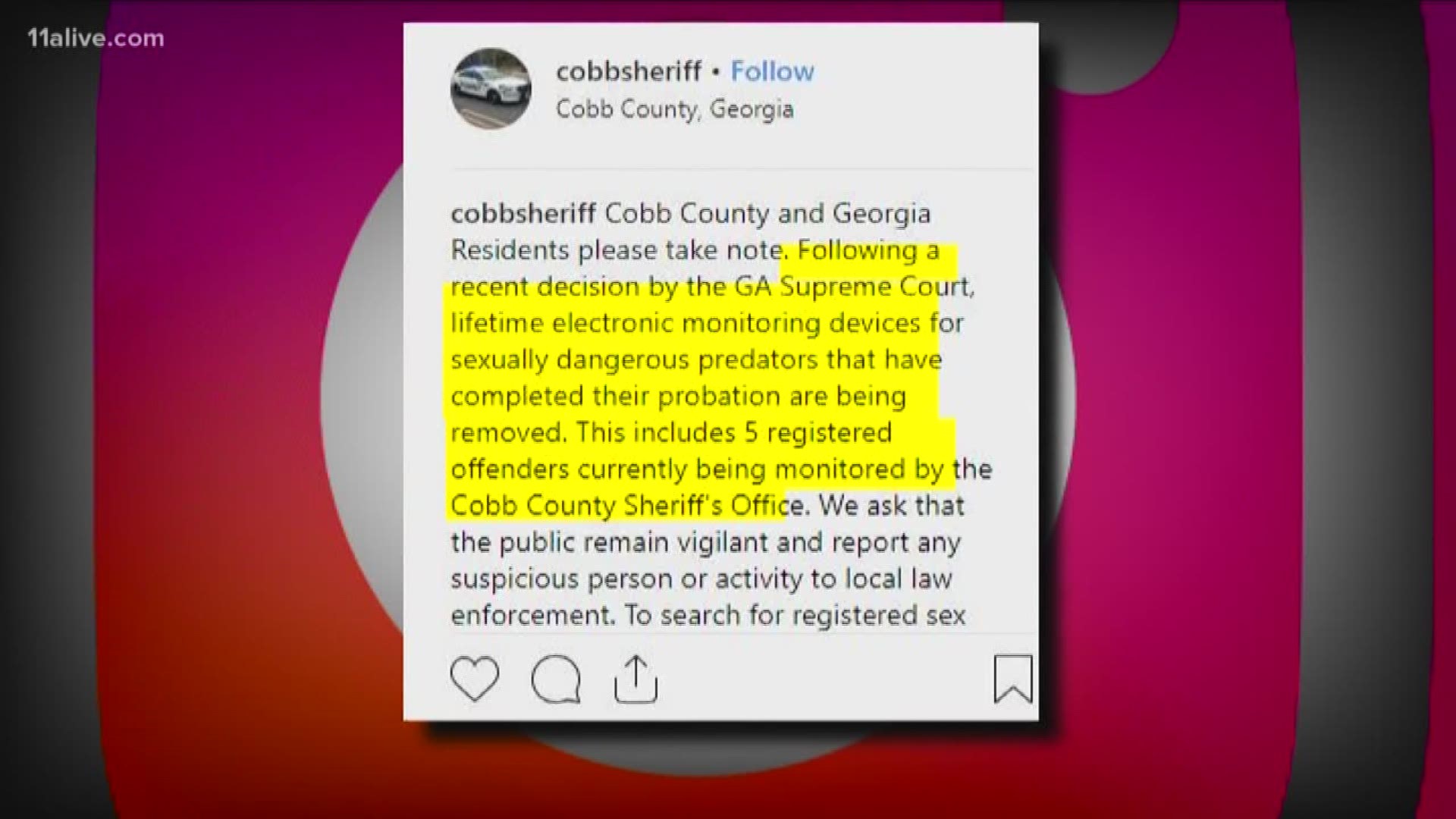 In Monday’s unanimous opinion, the Supreme Court found that the Georgia code, "authorizes a patently unreasonable search that runs afoul of the protections provided by the Fourth Amendment of the United States Constitution."