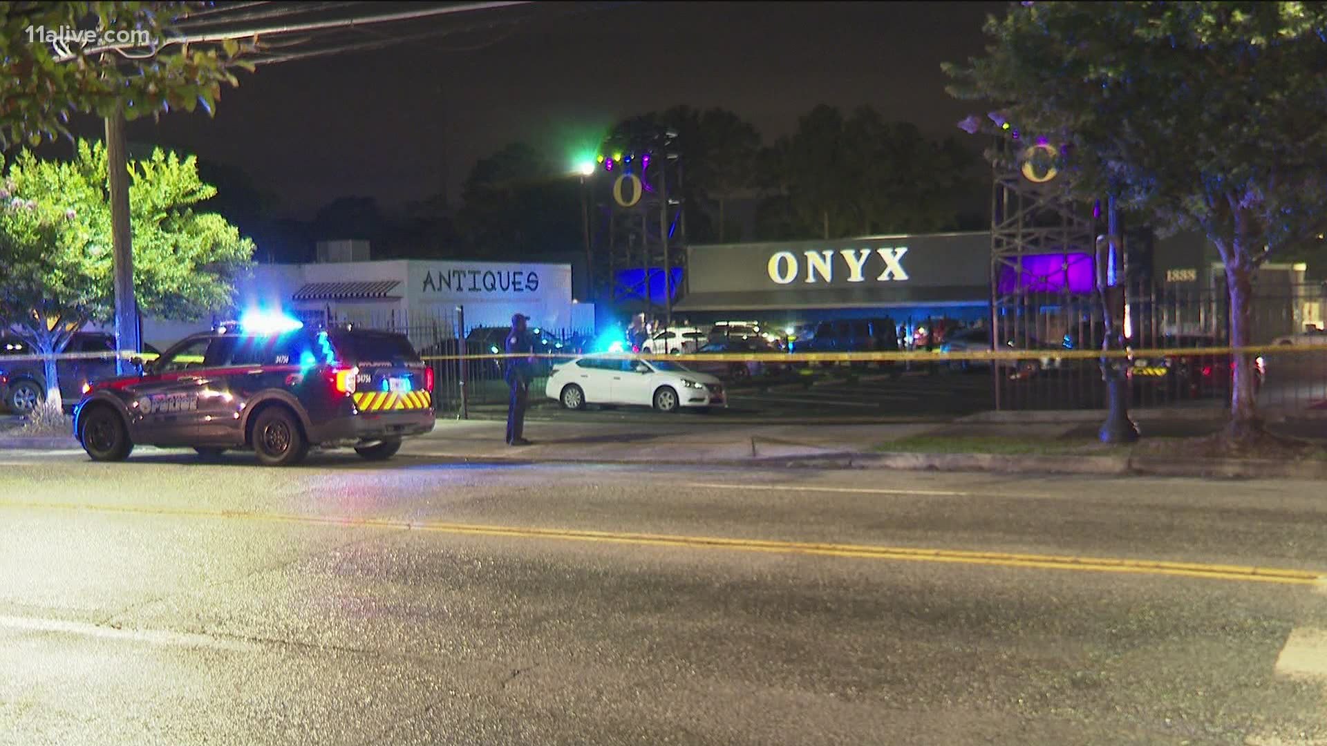 Police were called out to Club Onyx Tuesday morning to reports of shots fired.