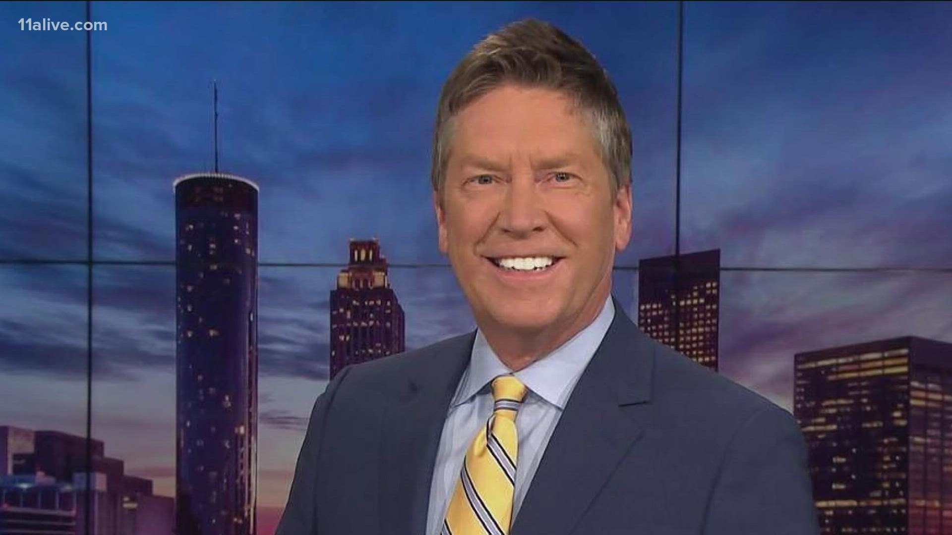 11Alive's Chief Meteorologist Chris Holcomb is being honored by the Southeast Chapter of the National Academy of Television Arts and Sciences.