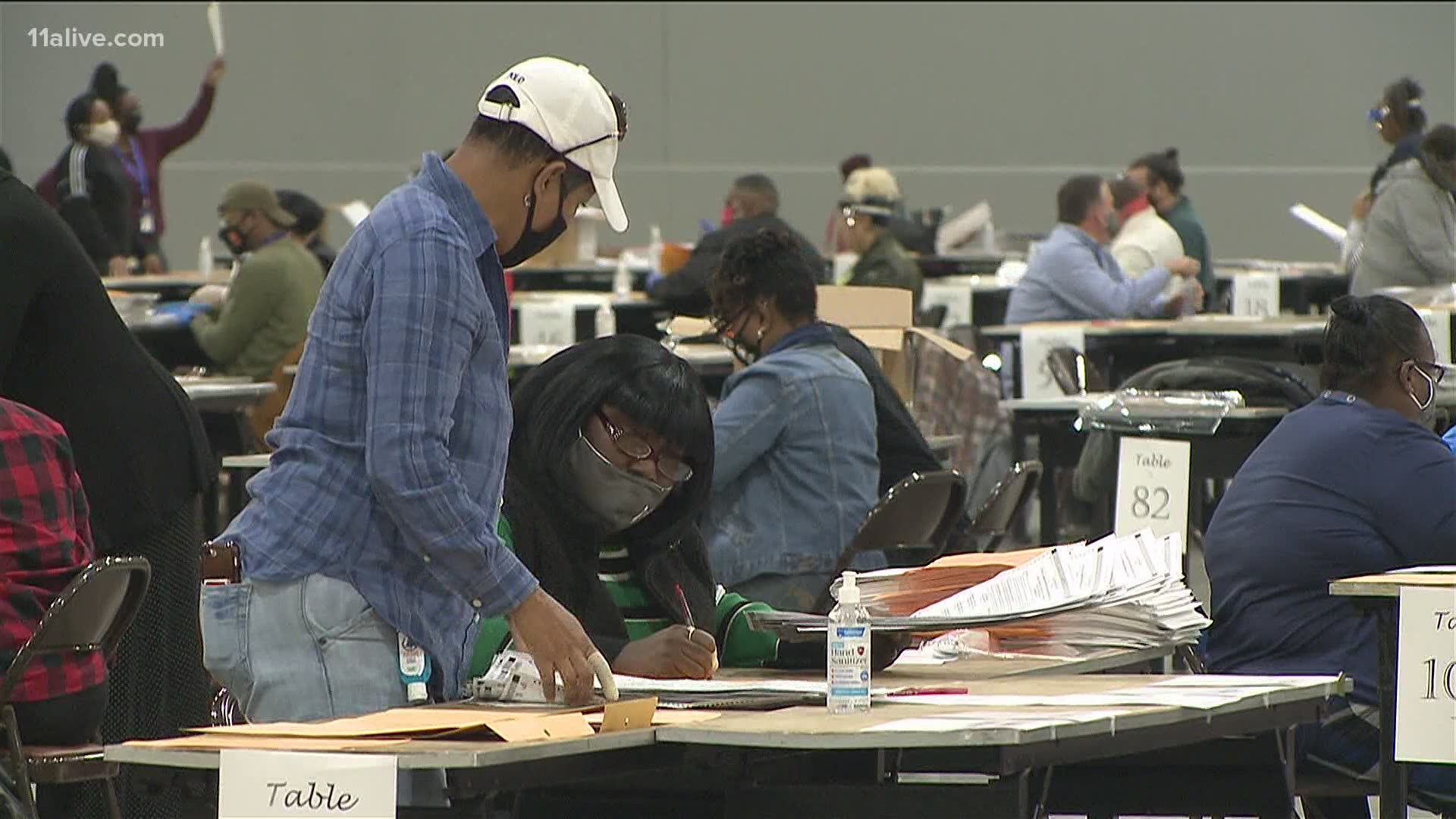 It will be the third time the ballots have been counted in Georgia.