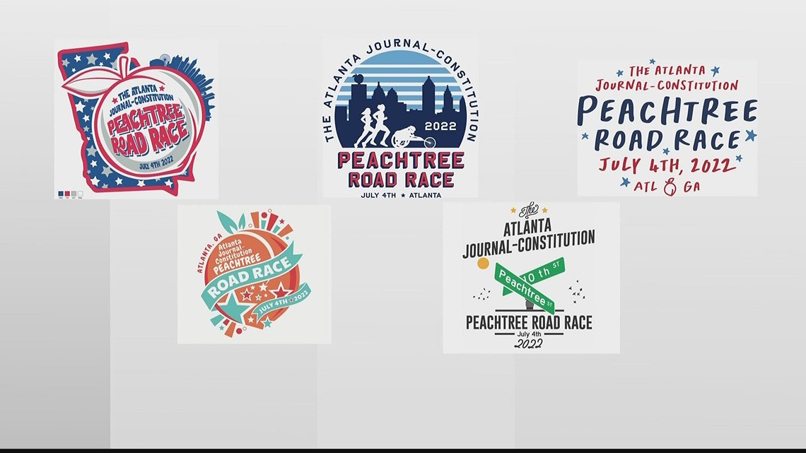 Vote to pick the next Peachtree Road Race shirt
