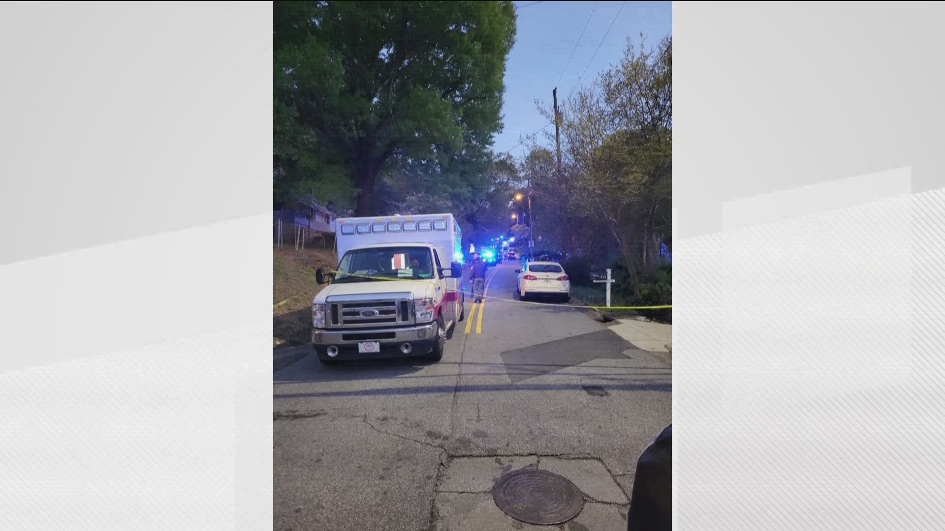 A suspect believed to be linked to several crimes has barricaded themselves inside of a home in Marietta Saturday night.