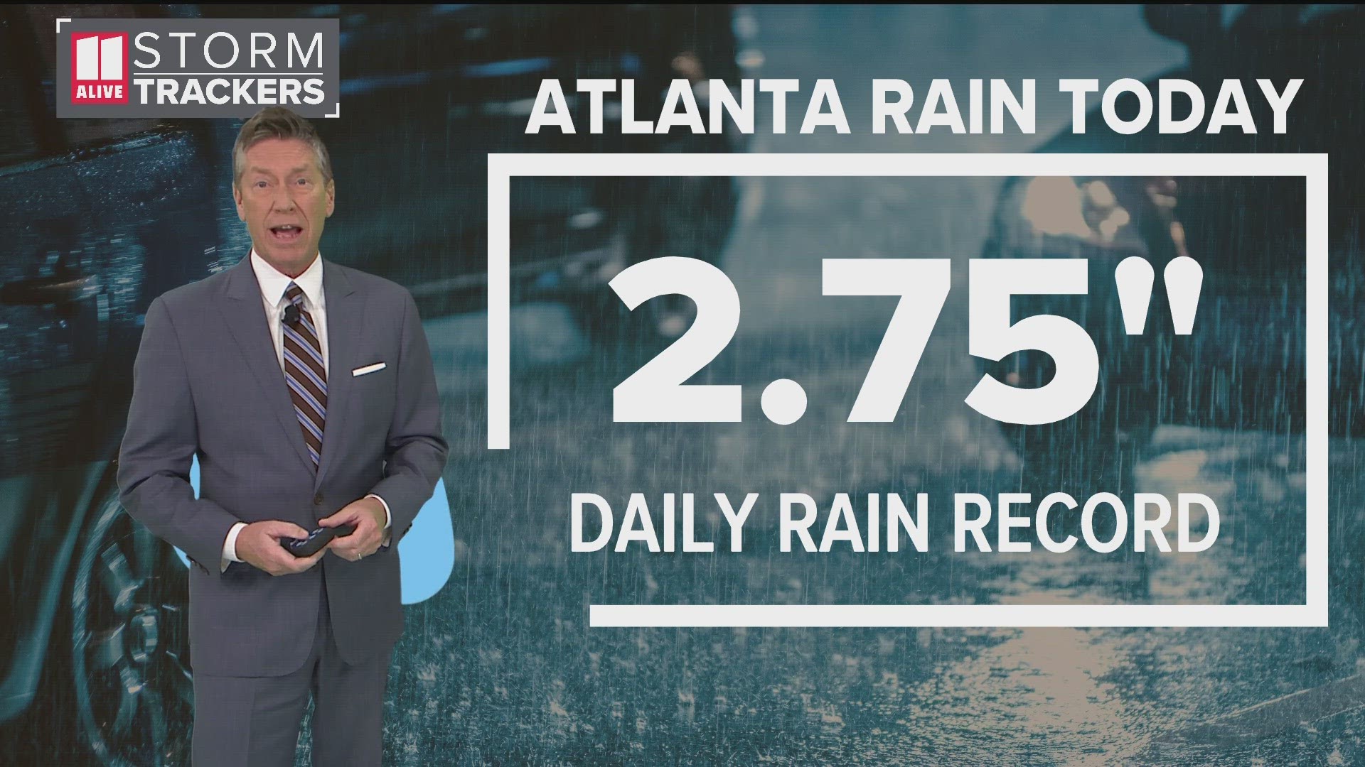 By Tuesday evening, a few flakes may mix in with incoming showers. 11Alive's Chief Meteorologist Chris Holcomb gives the latest update on your forecast.