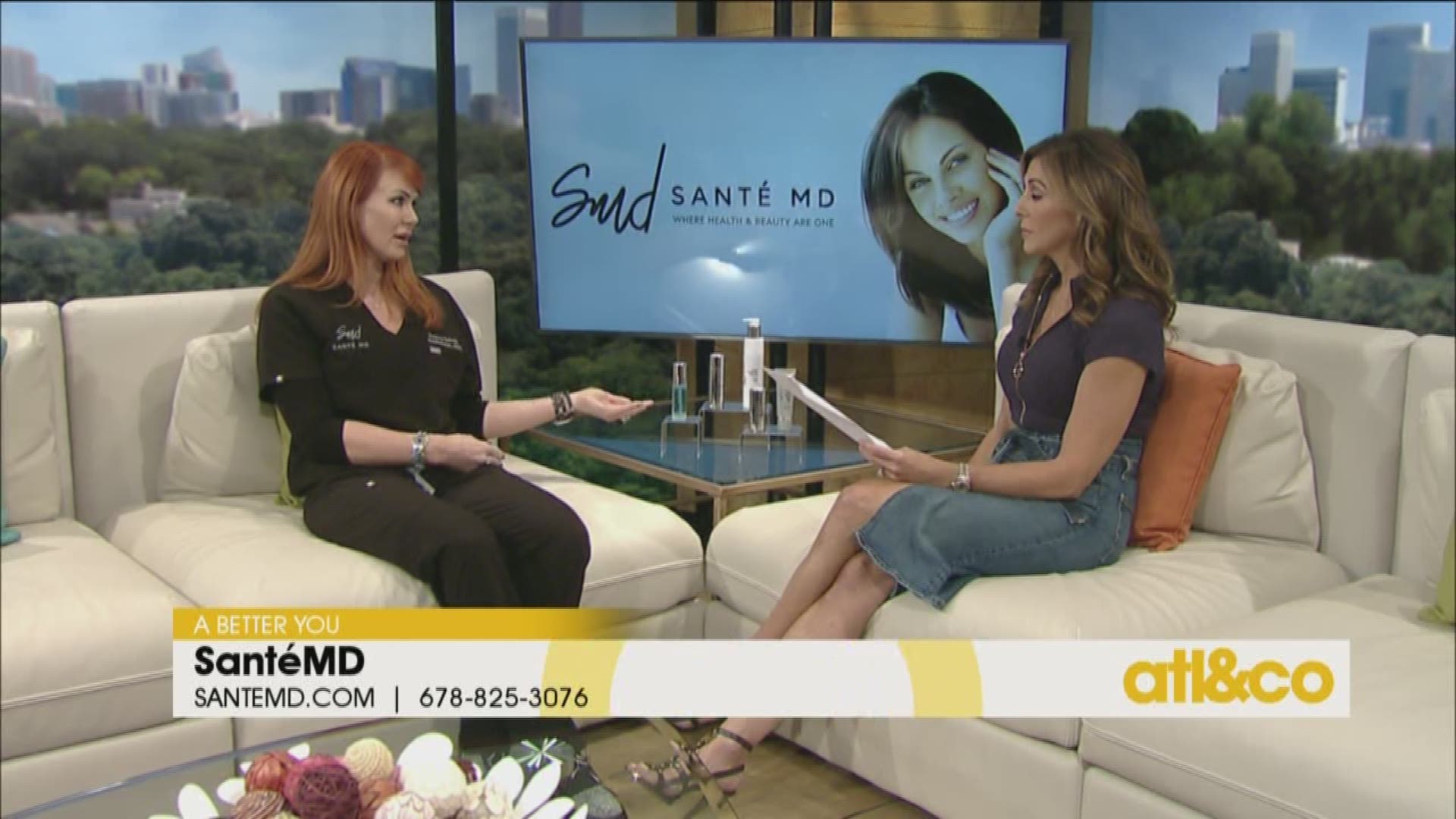 Santé MD breaks down skincare myths and shares an exclusive offer on 'Atlanta & Company'