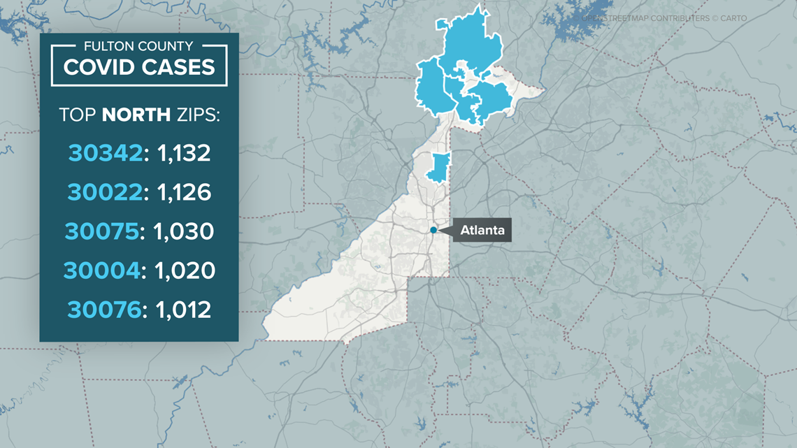 Zip Code Map Fulton County Ga Map Of World 8232