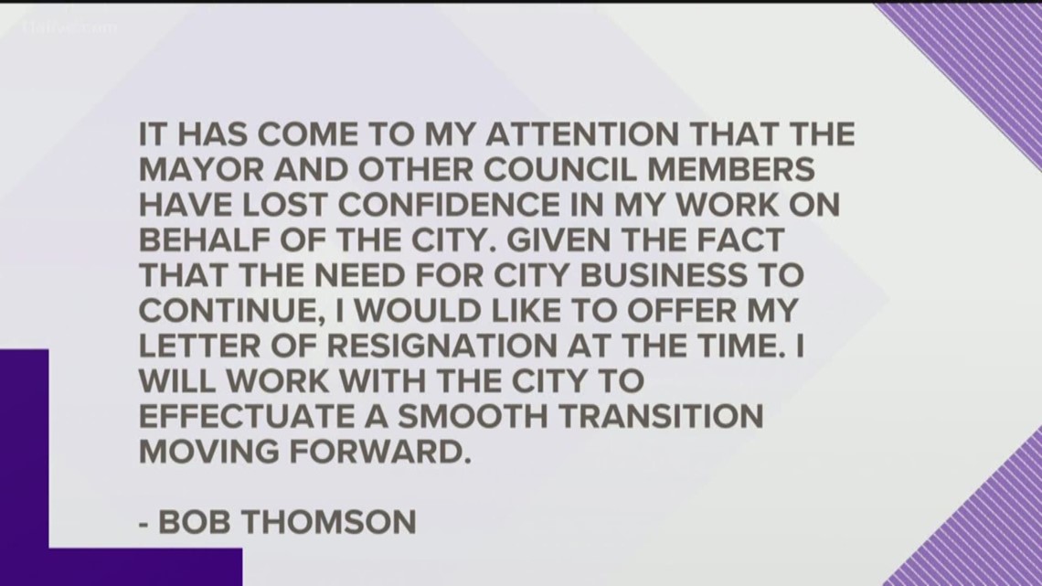 Porterdale city manager submits letter of resignation