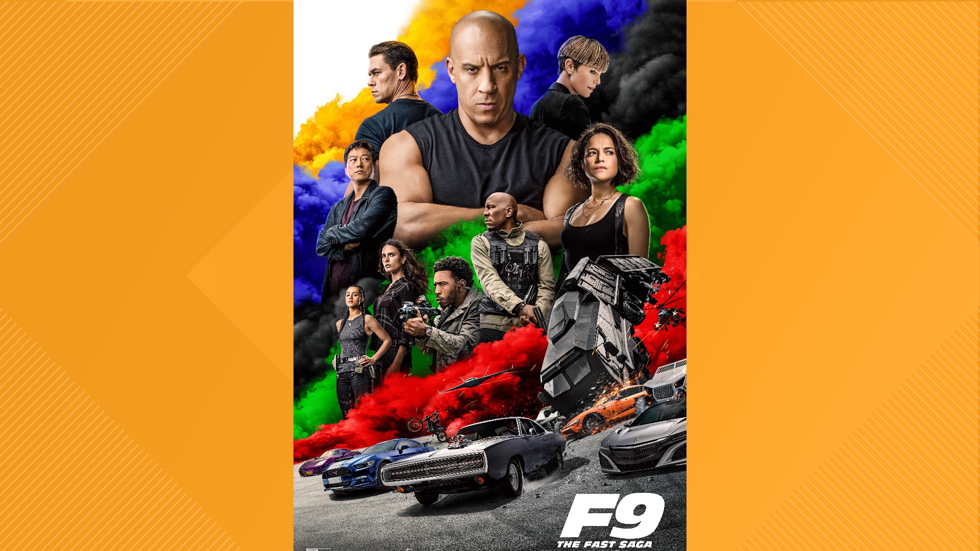 The new installment directed by Justin Lil, stars Vin Diesel, Michelle Rodriguez, Tyrese Gibson, Chris “Ludacris” Bridges,  and John Cena.
