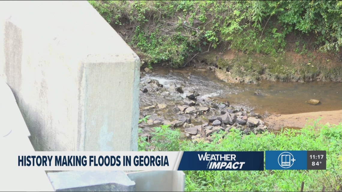 Looking back at historic Georgia floods as Tropical Storm Debby impacts ...