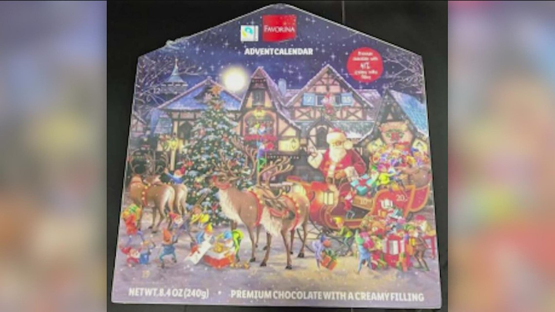 Lidl advent calendars recalled over salmonella risk