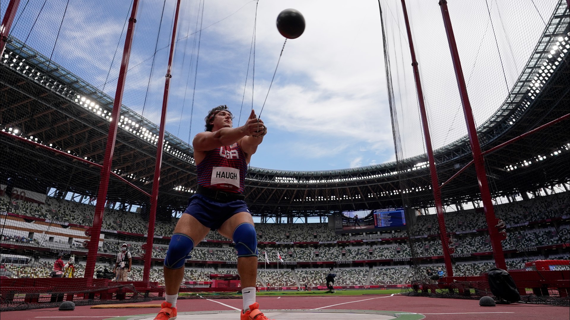 Olympic Hammer Thrower from Atlanta Daniel Haugh qualified for the gold medal final at the Tokyo Olympics.