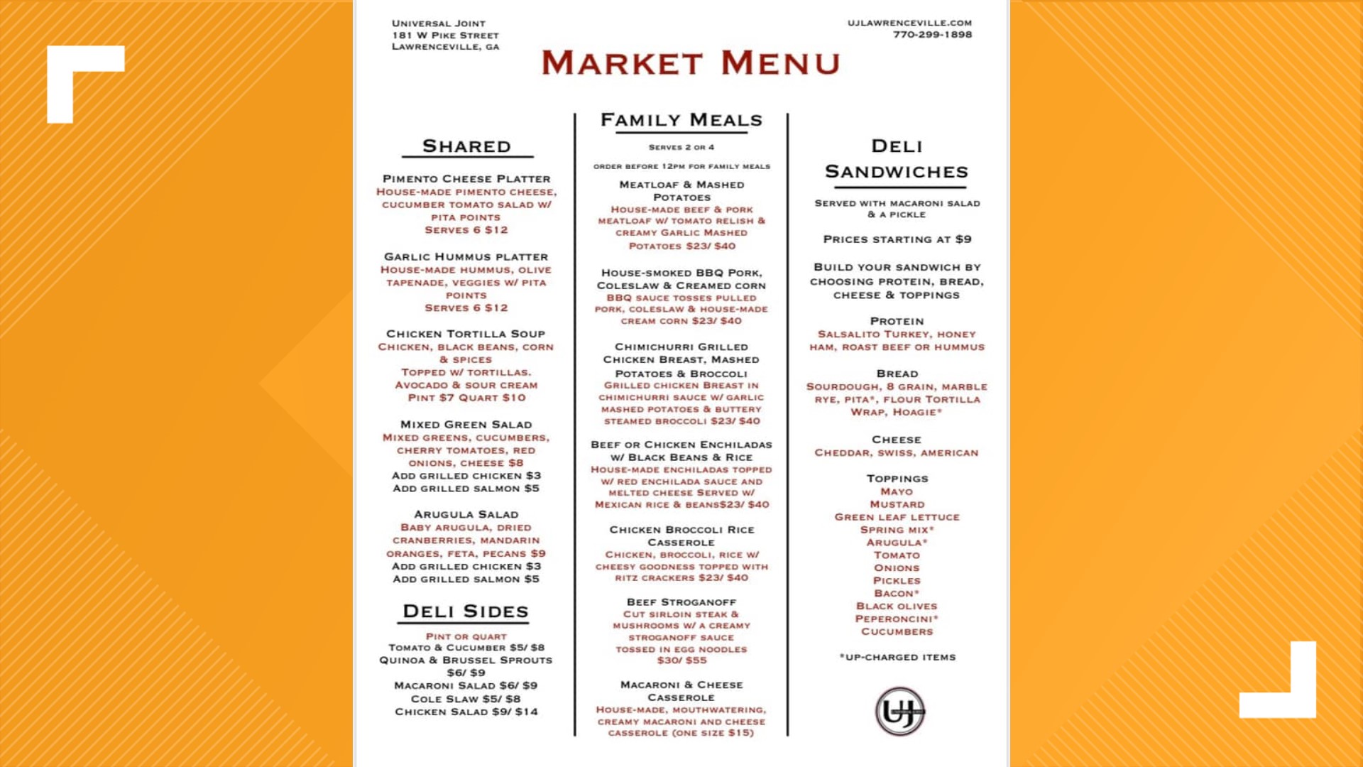 Lawrenceville restaurant converts into a grocery to meet new need