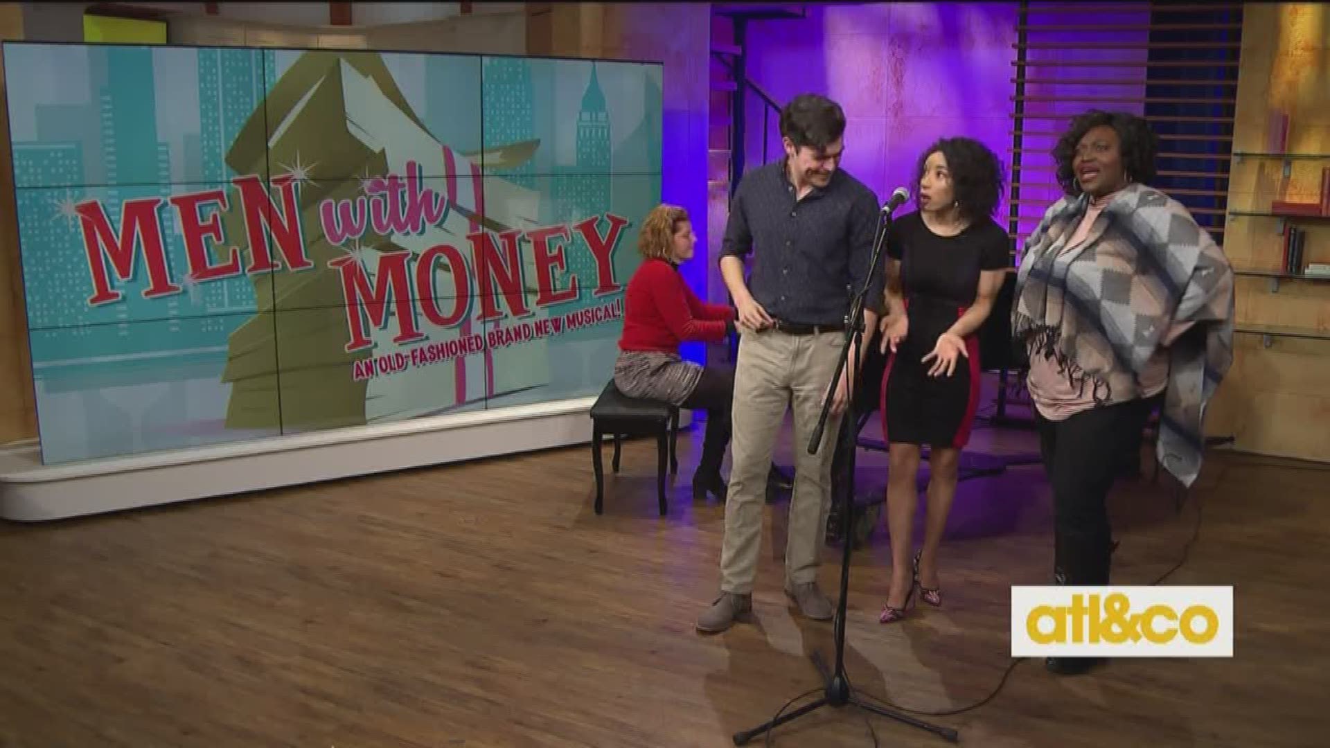An interview and performance from the cast of "Men with Money" running March 7 -- April 7 at Aurora Theatre