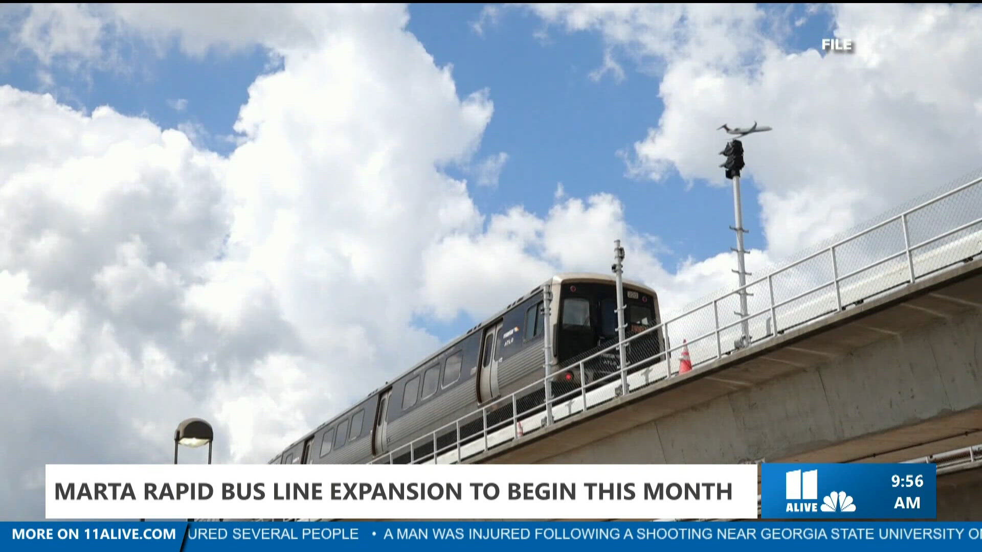 Road Atlanta Racing Line MARTA begins arterial rapid transit construction | 11alive.com
