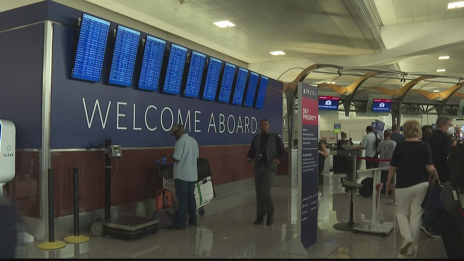 Millions of people are expected to fly for the Fourth of July weekend.