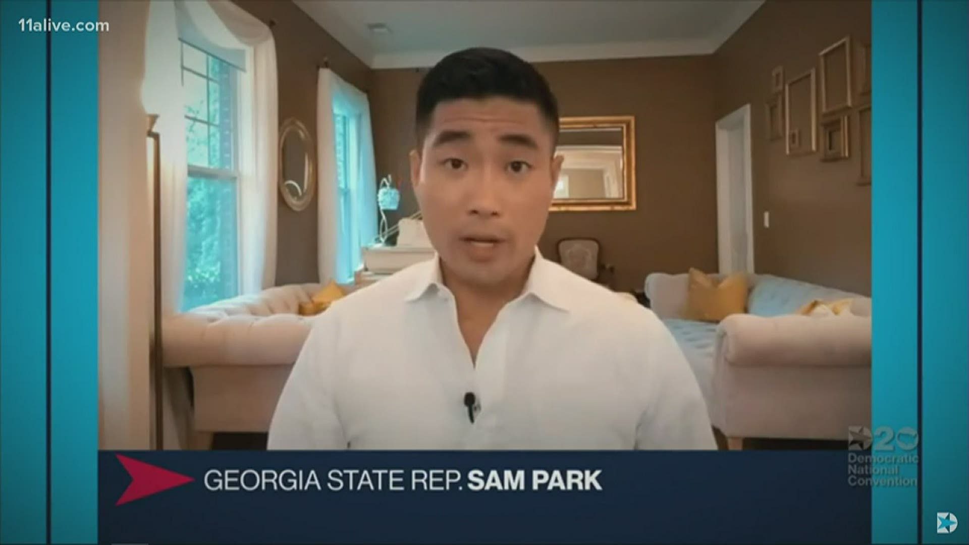 The representative from Gwinnett County helped open the second night of the 2020 Democratic National Convention.