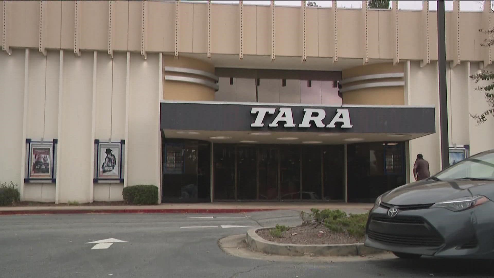 The Tara theater was one of only a handful of arthouse cinema's in Atlanta.