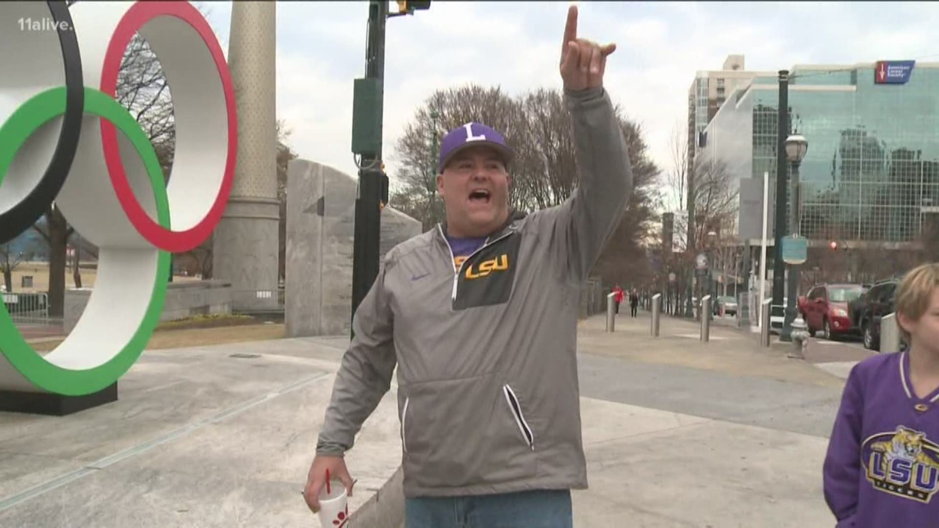 The match pitted Georgia vs. LSU. We spoke to fans on both sides of the heated rivalry.
