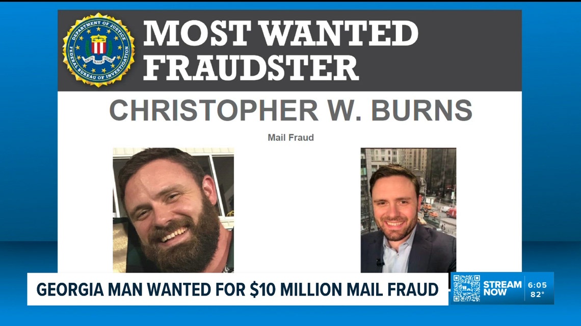 Georgia resident wanted for $10M mail scheme