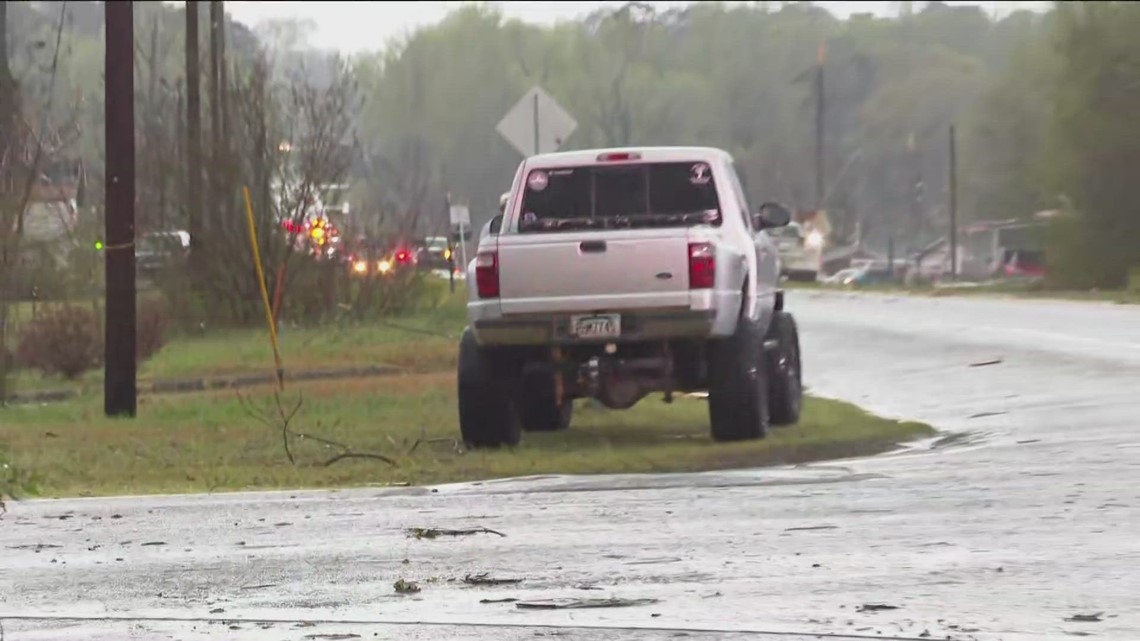 Roads blocked, reports of homes damaged in West Point,