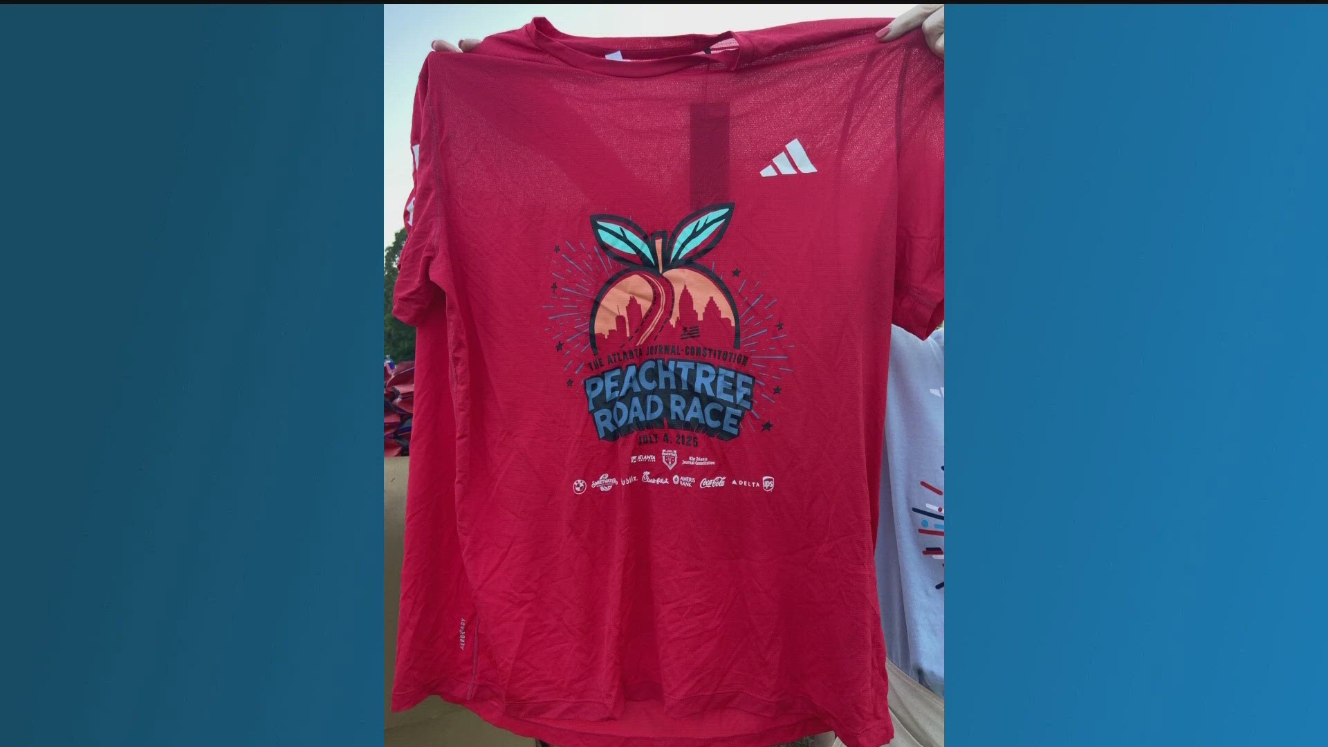 It's one of the most anticipated parts of the AJC Peachtree Road Race, and now we know what it looks like this year.