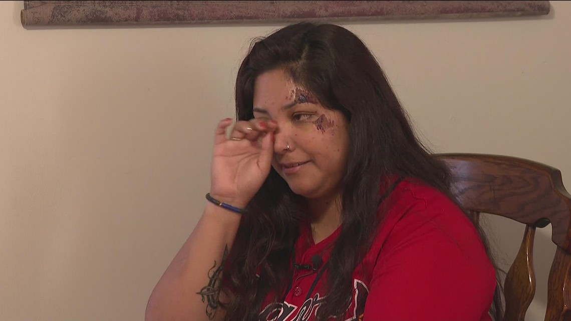 officer jumps out of window during shootout