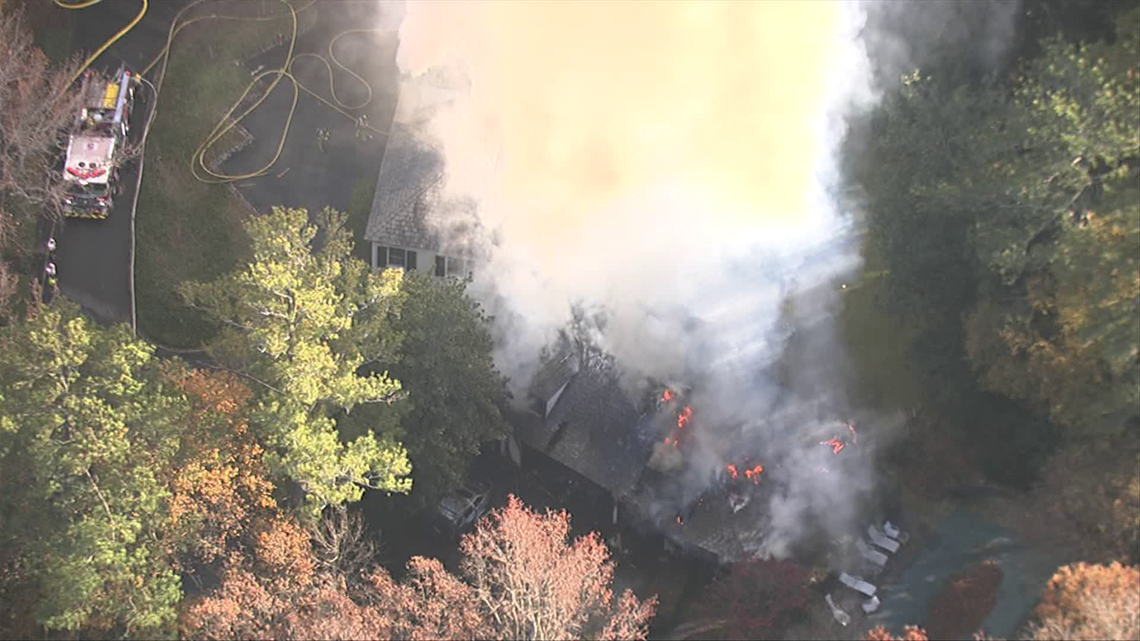 Photos Massive fire at Cobb County home