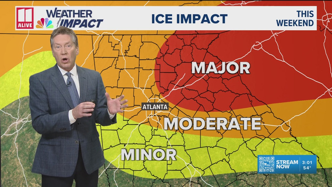 Winter storm update with Chris Holcomb | 11alive.com