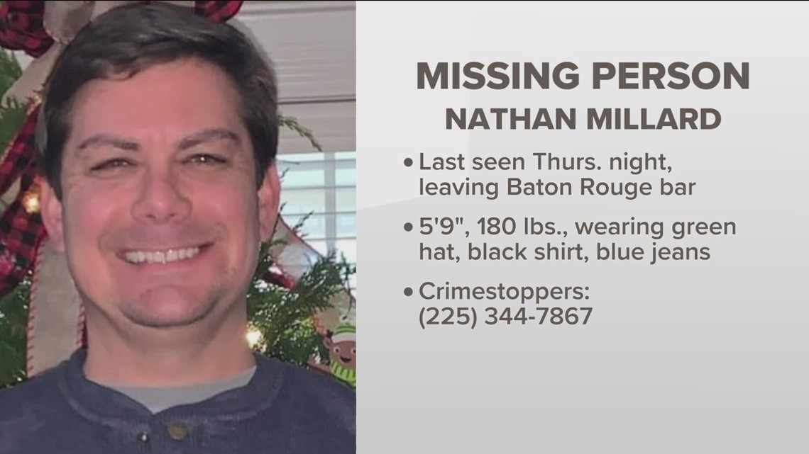 man missing in Baton Rouge