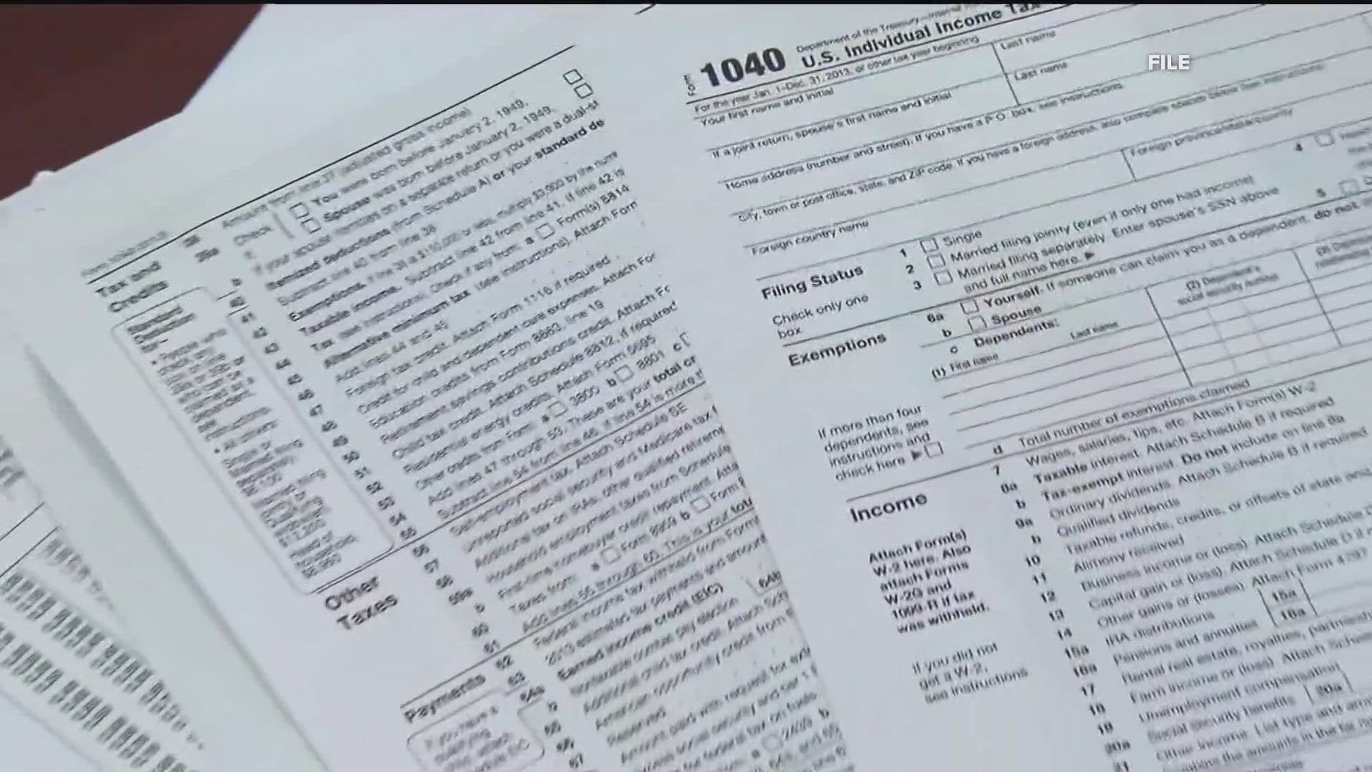 Both your federal and state taxes have to be filed on Thursday.