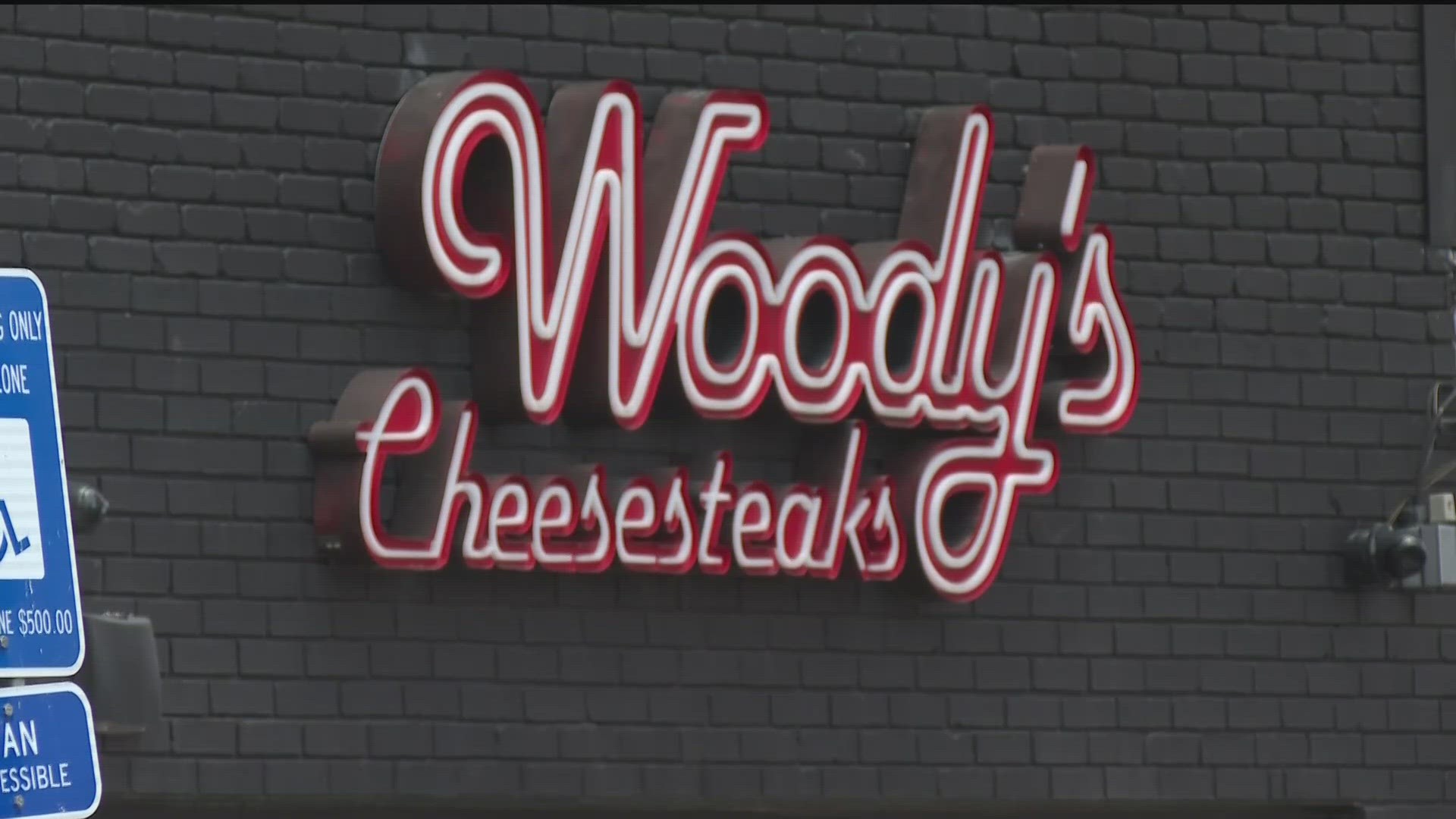 Darlene McCoy Jackson, who is part of the Praise 103 team,  shared her experience at Woody's Cheesesteaks on Irby Avenue in an Instagram live video.