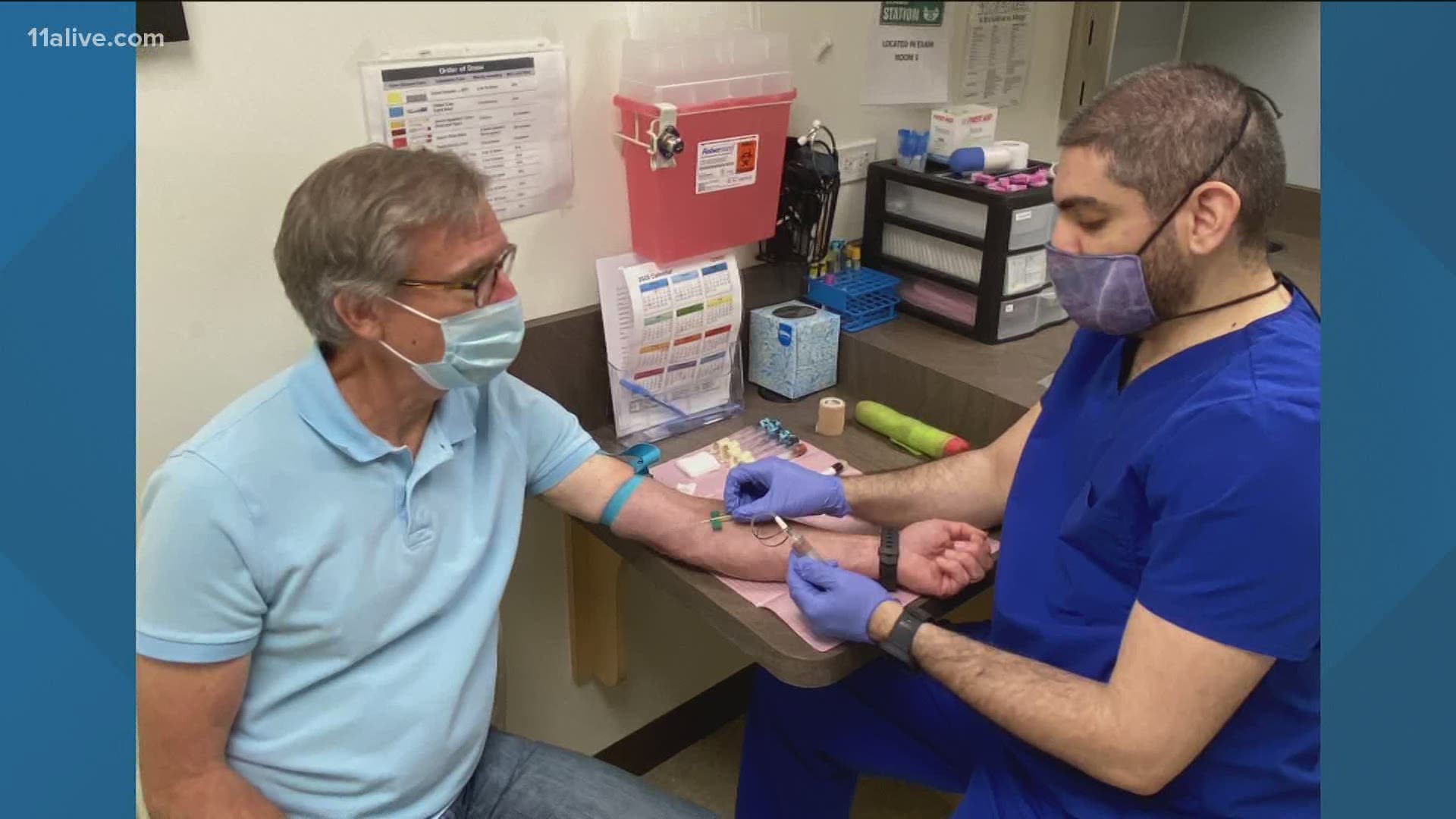 Norman Hulme is one of 60 patients participating in Emory’s COVID-19 vaccine trial.