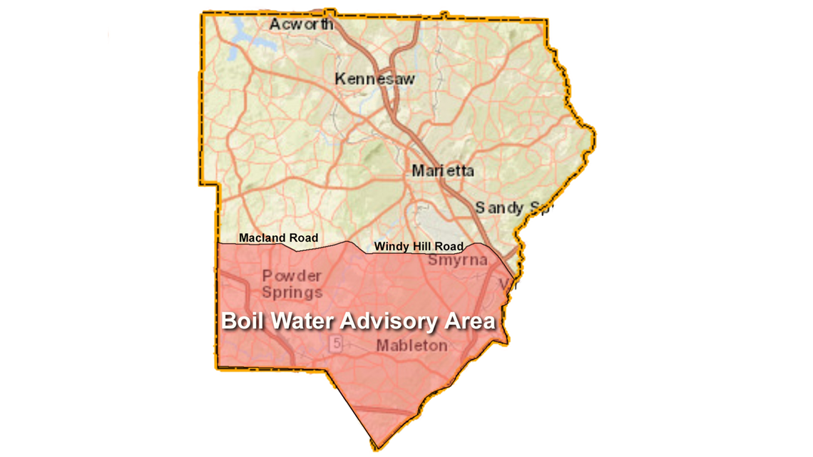 Boil water advisory lifted in Cobb County